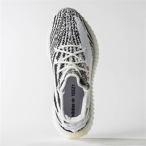 yeezy 350 top view